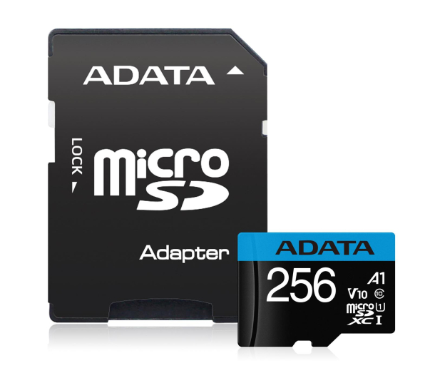 Adata microSD 256GB 100MB/s AUSDX256GUICL10A1-RA1 - 579900 - zdjęcie 2